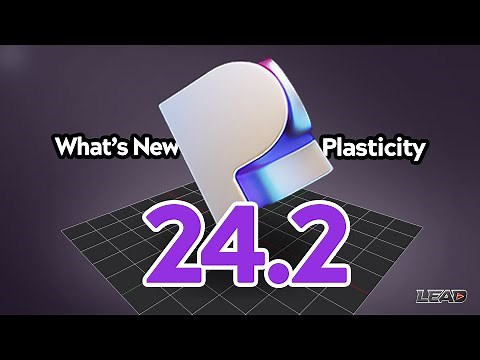 Plasticity 24.2 !!! | What' New | Deform | Mesh Snap | Measure | Array | Rebuild | xNurbs Square