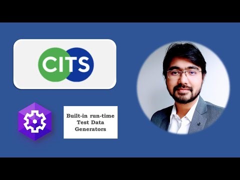 08.1. Built-in Data Generators | Cognizant Intelligent Test Scripter | Scriptless Test Automation