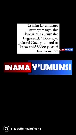 Claudette Nsengimana (@claudette.nsengimana)’s videos with original sound - Claudette Nsengimana