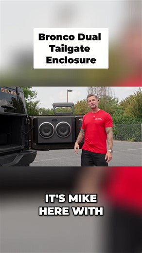 Explore Trail Seven Dual Tailgate Enclosures for Ford Bronco