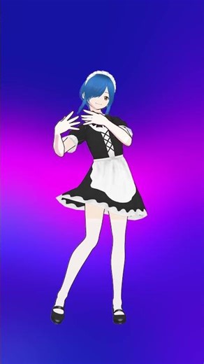 【MMD Dance】Silent Flame,Never Fade -【Sanjaya Kenji Ch.】 #vtuber #vtuberindonesia #mmd #shorts