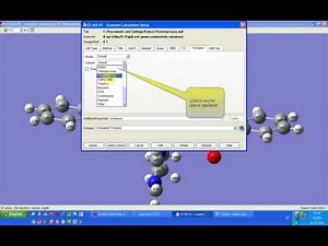 Complex structure optimized using gaussian09