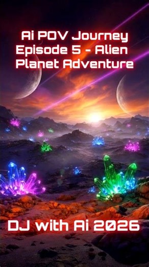 Ai POV Journey Episode 7 - Alien Planet Adventure - DJ with Ai 2026