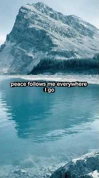 Peace Follows Me