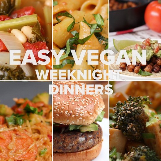 Easy vegan dinners to make at home on any night! 😋 Want more videos? Subscribe to Tasty: https://bit.ly/2AgbiMp | Tasty