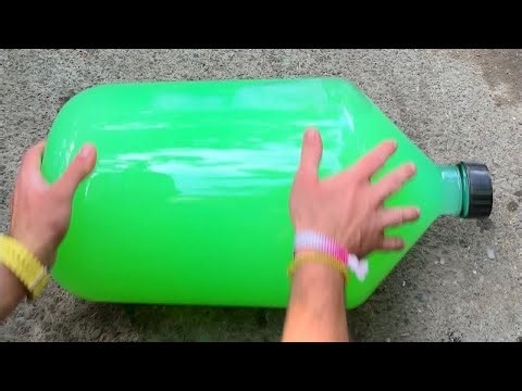 Breaking Glass Bottles🔥 - Crushing Crunchy & Soft Things 💥🍾🌈