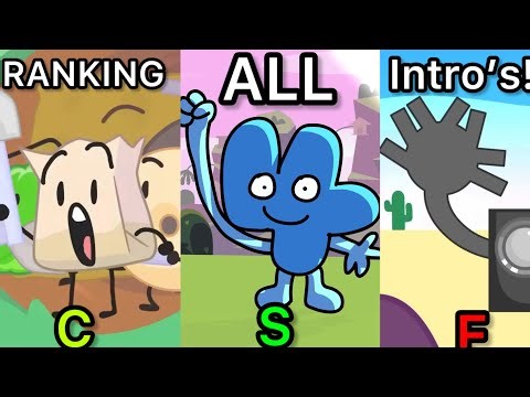 Ranking ALL Of BFB’s Intros!