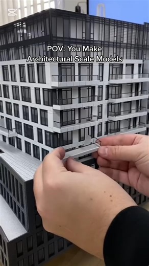 You Make Architectural Scale Model 🔥#architecture #art #shorts #loveyourspace