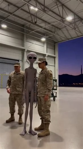 Area 51 Hangar Footage… Were They Hiding Something Non-Human? 😳🛸 Deep inside the Nevada Test and Training Range, beyond the guarded checkpoints and warning signs that surround Groom Lake, something unusual appears to unfold inside a restricted hangar facility. Area 51 has long been associated with classified aerospace programs, experimental aircraft development, and tightly controlled operations. Civilian access is prohibited. Surveillance is constant. Official details are minimal. Yet in this