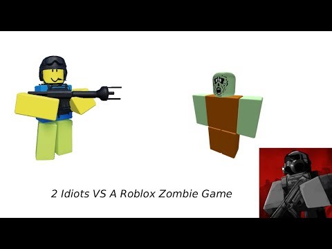 2 idiots tried surviving a zombie apocalypse 💀🧟 (Roblox Deadfront)