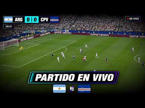 ARGENTINA GANÓ DE MODO INFARTANTE ANTE CABO VERDE CON GOL DE MESSI Y JUGARÁ CON EGIPTO MUNDIAL 2026