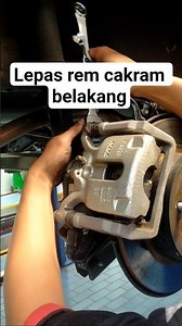 remove the rear disc brake