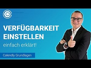 VERFÜGBARKEITEN EINSTELLEN einfach erklärt | Lerne Calendly ✅