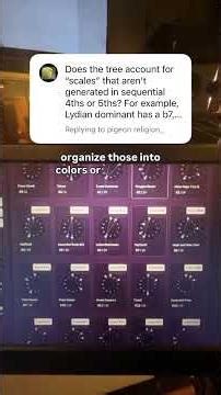 Does the color tree generate all scales?