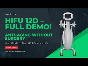 How to Use HIFU Vertical 12D Machine | Step-by-Step Guide for Skin Tightening & Face Lifting