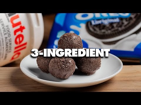 3-Ingredient Nutella Truffles Recipe - Easy Nutella Truffles!