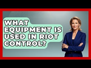 What Equipment Is Used In Riot Control? - Tactical Warfare Experts