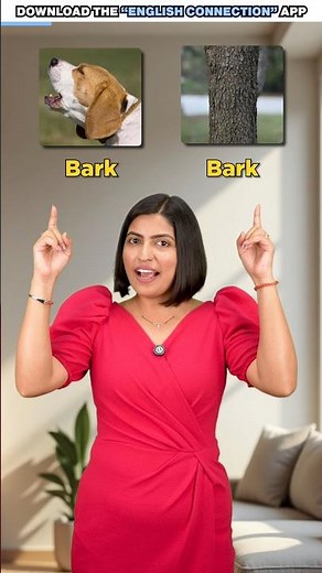 Same Words with Double Meanings ➡️ Homonyms | English Connection Kanchan #shorts