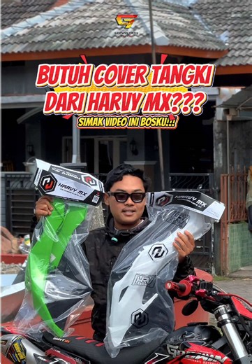 Cover Tangki Motor KLX BF & D Tracker Harvy MX