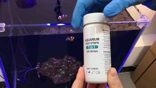 Aquarium Water test Strips 6 Way Aquarium test Kit