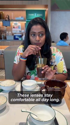 Bharathi Rani on Instagram: "CooperVision’s MyDay®️ daily disposable contact lenses offer exceptional comfort, breathability, and UV protection for all-day wear. It offers natural hydration and all day comfort. It helps your eyes stay clear and white, by delivering the oxygen your eyes need. Until October 31st, you can get a special tote bag when you purchase two boxes of CooperVision contact lenses! It’s the perfect time to stock up on your favorite lenses. Head over to any Paris Miki outlets a