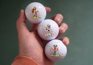 Cartoon Characters Golf Balls, Cartoon Photo Golf Ball Gift, Personalized Golf Balls, Gift for Golfer, Birthday Gift - Etsy UK