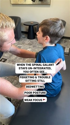 What a Spinal Galant Reflex Actually Looks Like #shorts