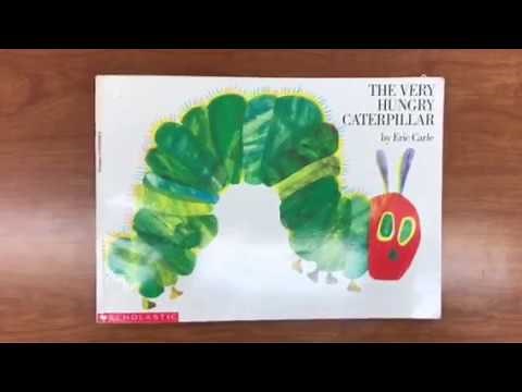 Song "The Very Hungry Caterpillar" はらぺこあおむし英語