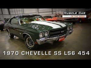1970 Chevelle SS LS6 454 Muscle Car Of The Week Video #58