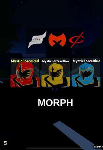 Roblox short Sentai magi red