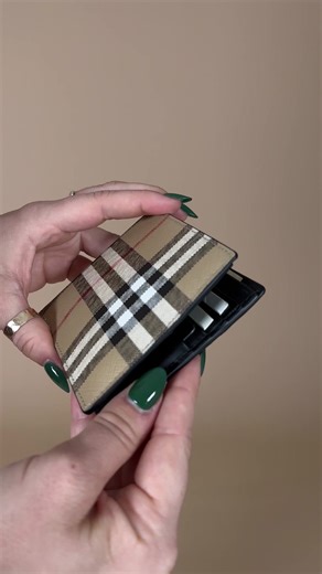 5.2K views · 36 reactions | Everything looks better in Burberry  Take your wallet game to a level of luxury with the vintage check bifold wallet: https://bit.ly/46povfR | StockX | Facebook
