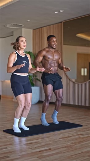 pardon marikopo on Instagram: "Quick fat burning cardio workout no try this @robynhill.19 🔥🔥🔥 #reels #viral #trending"