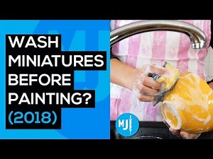 Painting Miniatures - Should You Wash Them First?