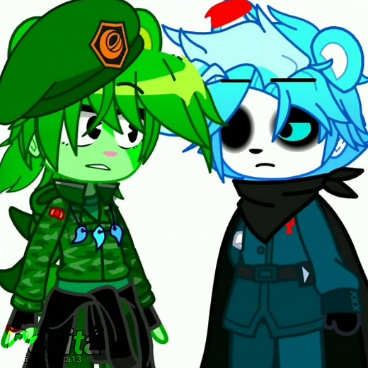 Happy Tree Friends Flippy x Azulin Unicorn Wars Fan Edit