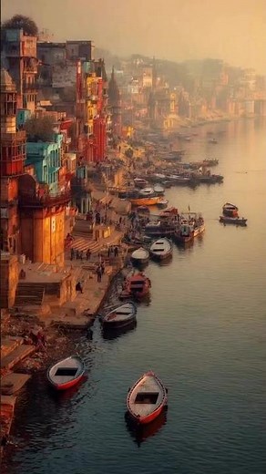 “Varanasi — The Eternal City That Never Dies 🕉️✨”