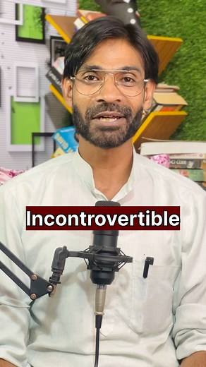Meaning of incontrovertible | Zulfiqar Mohammadi English | English Vocabulary | Vocabulary #ZulfiqarMohammadiEnglish #englishvocabulary #vocabulary | Zulfiqar Mohammadi English