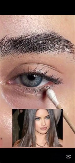 "Adriana lima"make up tutorial