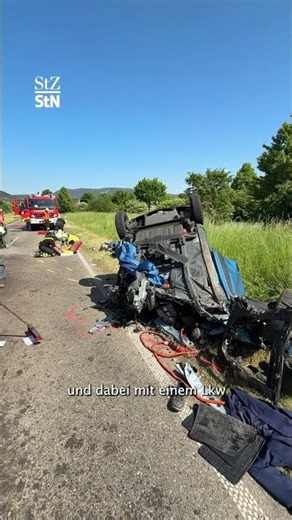 Fatal accident near Weilheim an der Teck