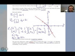 Section 3.5 Two Dimensional Systems and Their Vector Fields/Phase Planes - Part 1