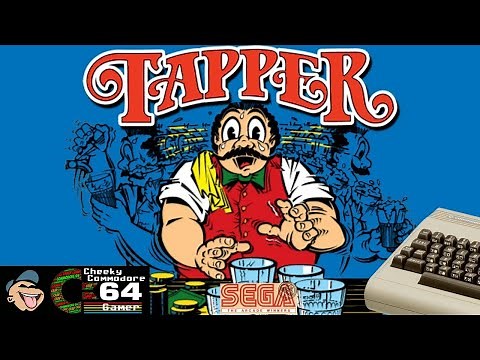 TAPPER – Commodore 64 (1984) | Classic Bartender Arcade Action