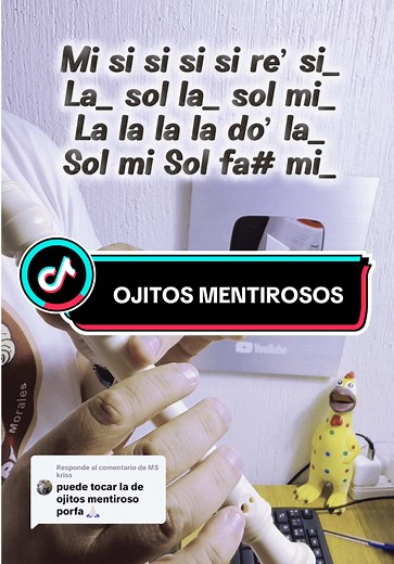 Tutorial de Flauta: OJITOS MENTIROSOS - Tropicalísimo Apache