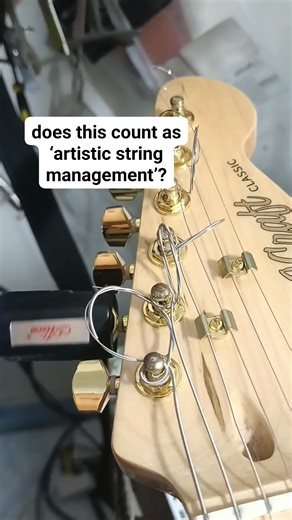 2.3K views · 12 reactions | When string ends become modern art. | Strum & Pop | Facebook