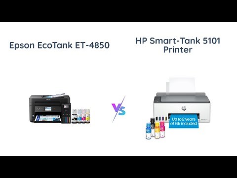 Epson EcoTank vs HP Smart-Tank: Which Printer is Worth the Money?