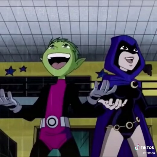 Beast Boy and Raven Clips Compilation