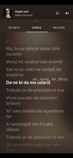 Milica Pavlovic - Lutka (Nikoline Gourmet Lyrics)
