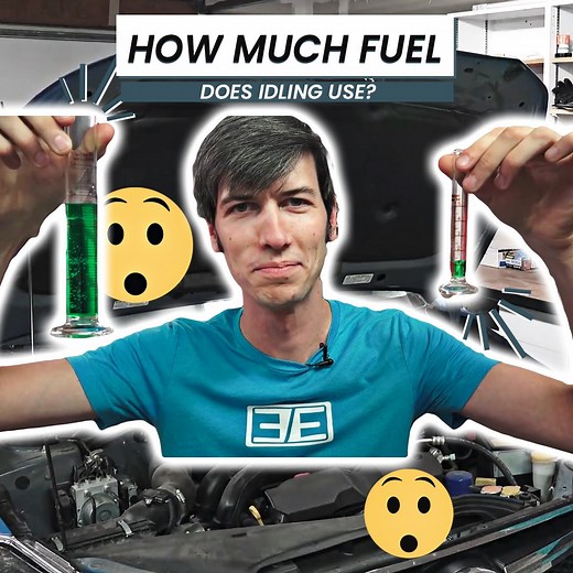 How Much Fuel Does ENGINE IDLING Use? | Engineering Explained