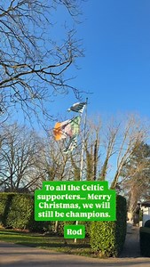 #celtic #celticfc #spl #christmas | Rod Stewart