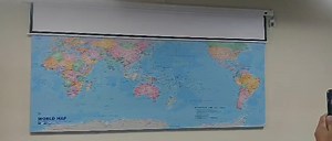 🌎 Map of the World ✳️ client: International School @ Klang Valley, installed at school library 🔸 Size: 5feet x 10feet 🔸 Material & Finishing: 600gsm Canvas (Hi-strength and durable woven fabric) with wooden frame & tensioning 🔸 This world map is specifically sized to fit the projector screen. When the screen is not in use, the map serves as an attractive and educational display, helping students learn more about our world. Happy to see happy client 😇😃 Looking for any specific map for your 