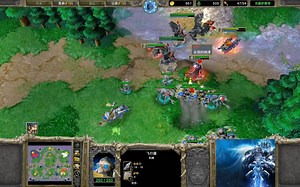 【节奏怪人】魔兽争霸大帝解说 Infi vs ThundeR EI_游戏热门视频