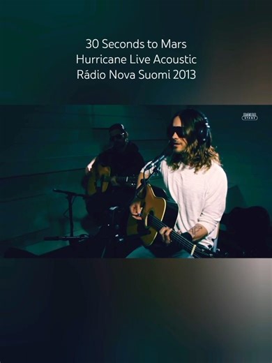 30 Seconds To Mars Hurricane Live Acoustic 2013 (Rádio Nova Suomi - Finland). : - D